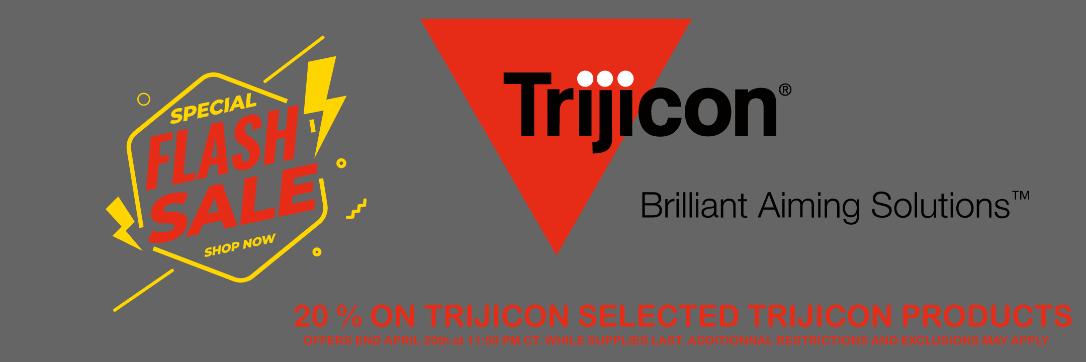 TRIJICON FLASH SALE