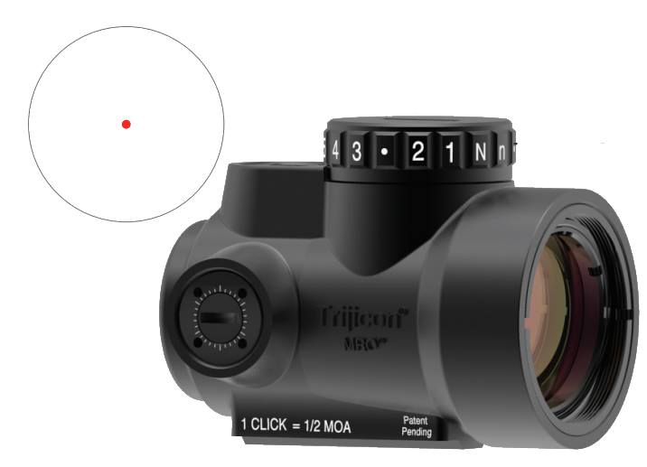 Trijicon Mro 1x25 2.0 Moa Adj Illum Rd