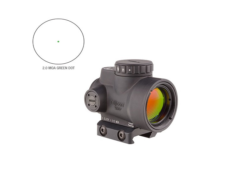 Trijicon Mro 1x25 2.0 Moa Ill Gn Low Mt