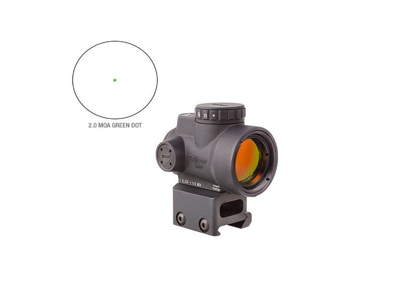 Trijicon Mro 1x25 2.0 Moa Ill Gn Fcw Mt