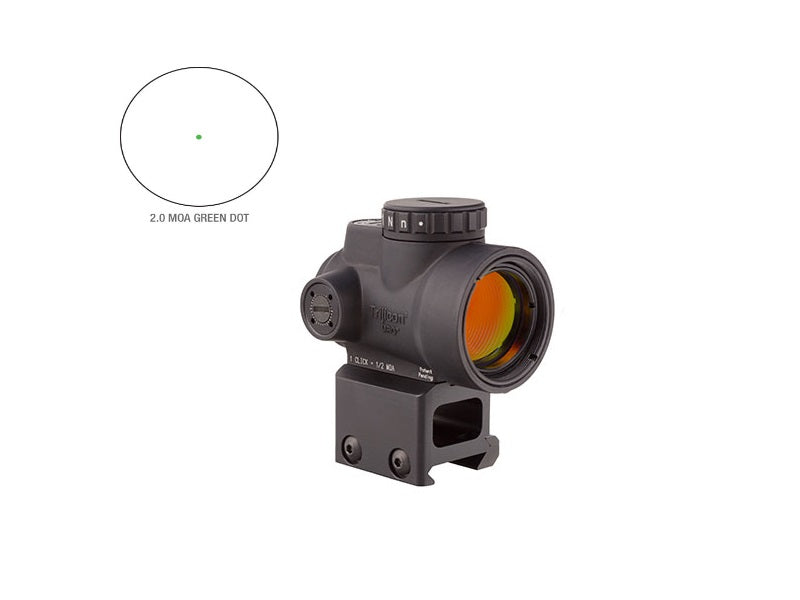 Trijicon Mro 1x25 2.0 Moa Ill Gn Mcw Mt