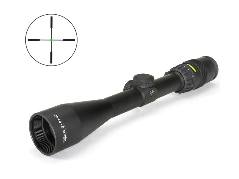 Trijicon Accupoint 3-9x40 Dplx 1" GREEN